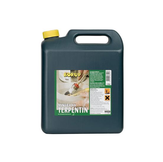 Borup Mineralsk terpentin 5 Liter - 50TERPEN005