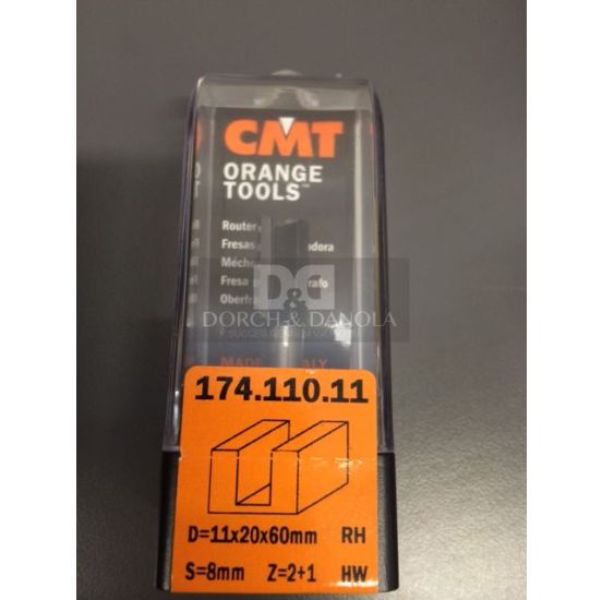 CMT Overfræsebor HM 11x20/60 K8 - 174.110.11