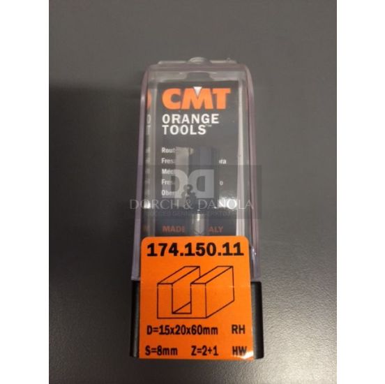 CMT Overfræsebor HM 15x20/60 K8 - 174.150.11