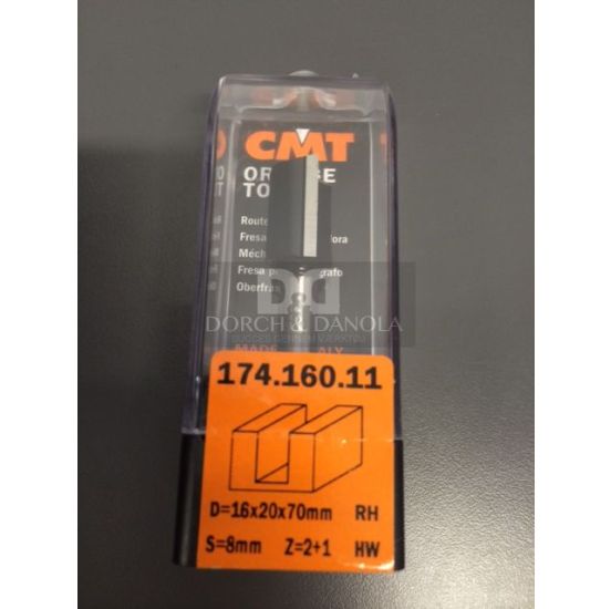 CMT Overfræsebor HM 16x20/70 K8 - 174.160.11