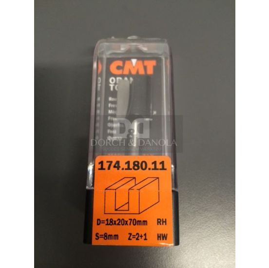 CMT Overfræsebor HM 18x20/70 K8 - 174.180.11