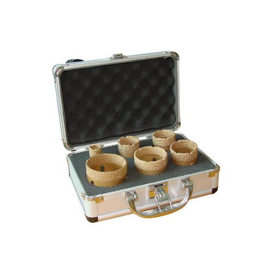 Diamant kopbor sæt til vinkelsliber 6 bor - SV161600