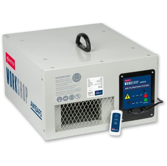 Axminster Workshop Luftfilter AW15AFS 230V - AX107694