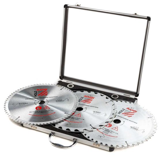 Holzmann TCT Rundsavsklinger i Aluminiumskasse - 3 stk. - KSB315SET