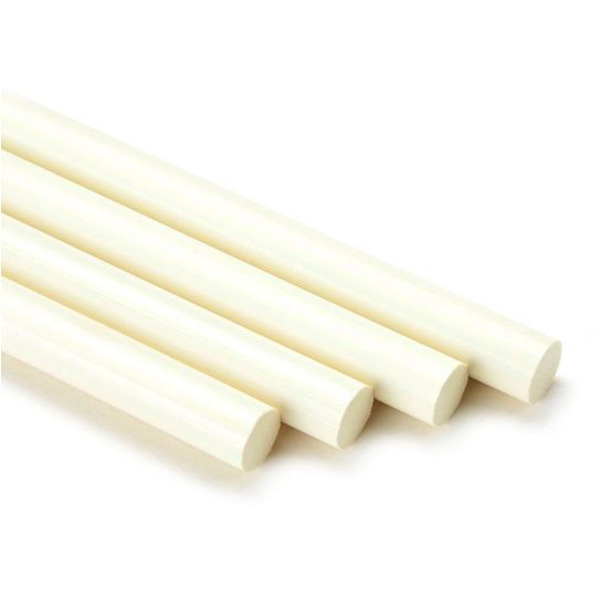 Knottec knastfyld Ivory / Elfenben 250mm Ø12mm 5 stk. - KT-10117