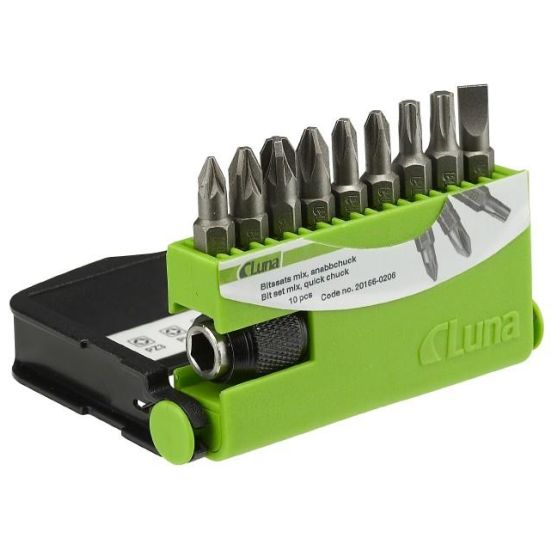 Luna bitssæt Torx med 10 dele - 201660107