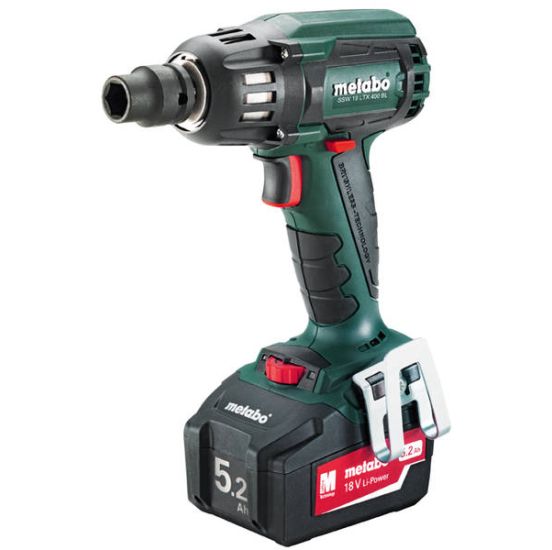 Metabo Akku Slagnøgle SSW 18 LTX 400 BL 5,2 Ah - 602205650