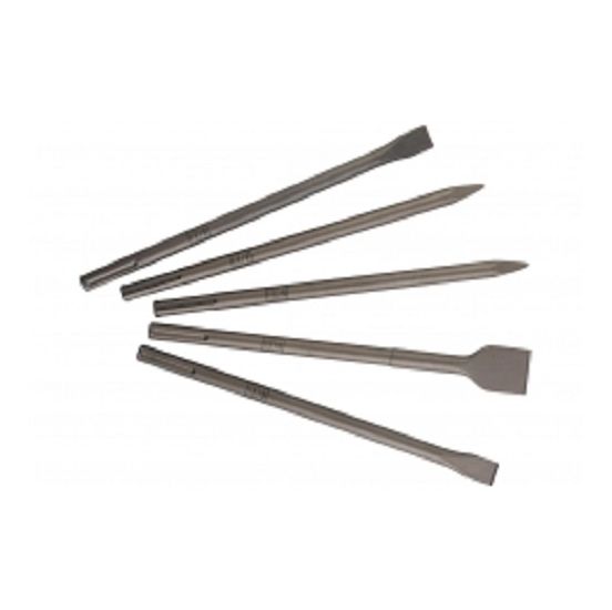 Metabo SDS-Max Mejselsæt ( 5 dele ) - 630488000