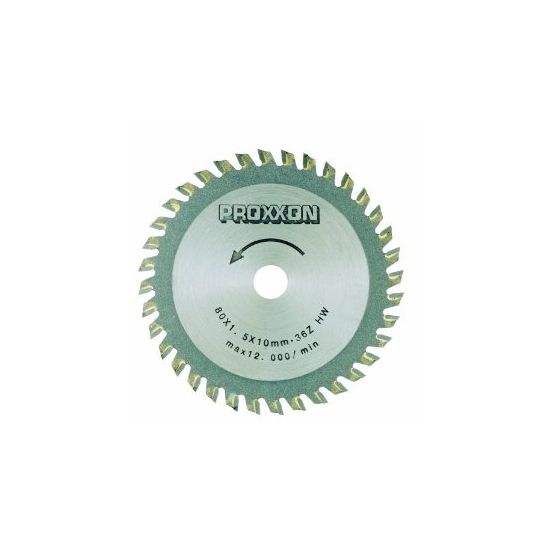 Proxxon Rundsavsklinge HM Ø80 36 Tænder - ROL-28732