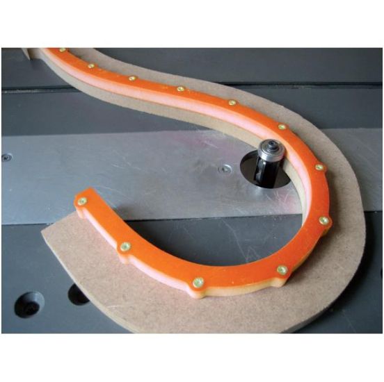 CMT Fræseskabelon 1000mm - TMP-1000