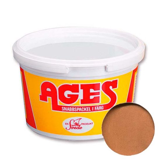 Ages spartelmasse nr.7 lys Teak 400g - 54A0071