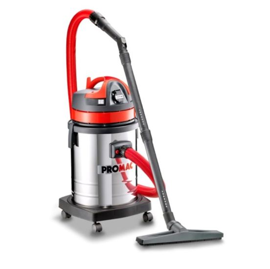 PROMAC Industriel våd + tør støvsuger 32ltr. - JET-VAC-33TB-R