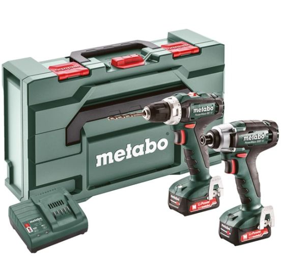 Metabo Combo sæt med 12V slagskruetrækker og bore-/skruemaskine - 685166000