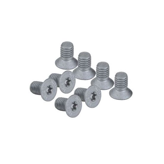 Teknatool Nova ekstra skruer til NOVA PRO-TEK centrerpatroner - 8 stk. - DR-DT6077