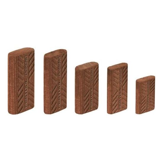 Festool Domino brikker sipotræ DF500 - vejrfaste 6 x 40 mm - 570 stk - 494860