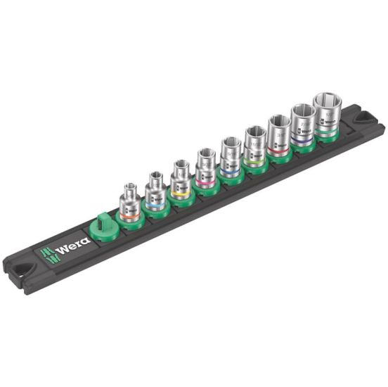 Wera A Imperial 1 Zyklop Top-magnetliste 1/4", tommemål, topnøgleindsats-sæt - 05005420001
