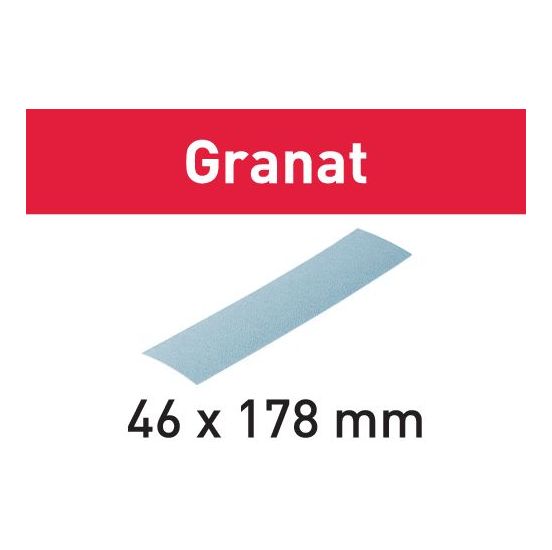 Festool Slibepapir STF 46x178mm P180 Granat l 10 stk. - 204279