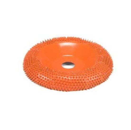 Saburrtooth fræseskive 100mm, buet, meget grov - Orange - DR-ZSA-DW4125