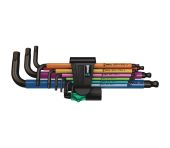 Wera unbrakonøglesæt 950/9 multicolour Metrisk - 9 dele 05073593001