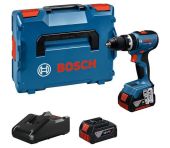 Bosch Slagboremaskine GSB 18V-65 2x5Ah L-BOXX 06019N3303