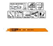 Bajonetklinge 225mm BIM Flex Easy JS1122VF-5