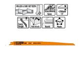 Bajonetklinge 300mm BIM Heavy JS1411DF-5