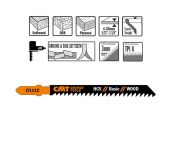 Stiksavklinge 75mm HCS Basic JT111C-5