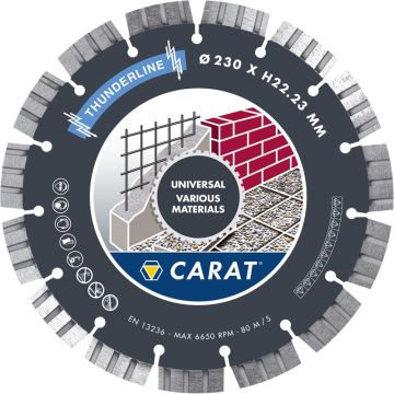 CARAT Thunderline Universalklinge Ø230 CA-03010956