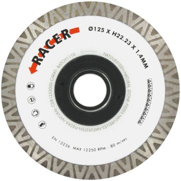 CARAT Fliseklinge Racer Ø125 CA-03011014
