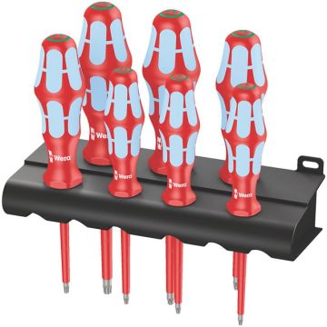 Wera 3167 i/7 TORX Skruetrækkersæt rustfri stål + rack, 7 dele 05022767001