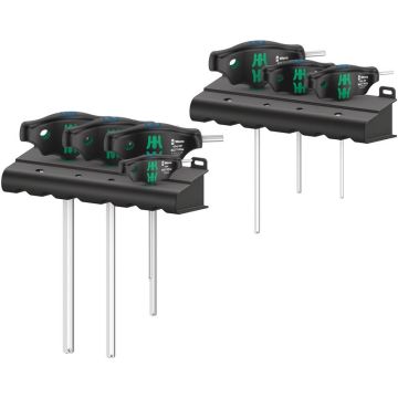 Wera 454/7 HF Set 1 T-nøgle sæt Hex-Plus med holdefunktion 05023450001