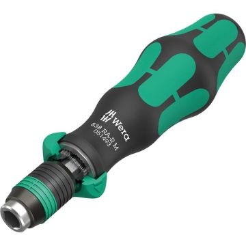 Wera 838 RA-R M bits-håndgreb med skraldefunktion 1/4" x 123.5 mm 05051493001