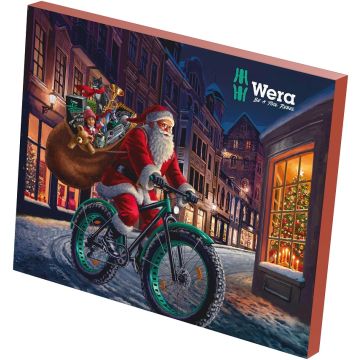 Wera julekalender 2023 med værktøj 05136607001