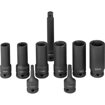 Mafell Kraftskruenøglesæt SR-ES 1/2" 9T MA-095294