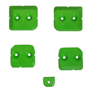 3D T-Loc Fødder (sæt) til Festool systainere 100368