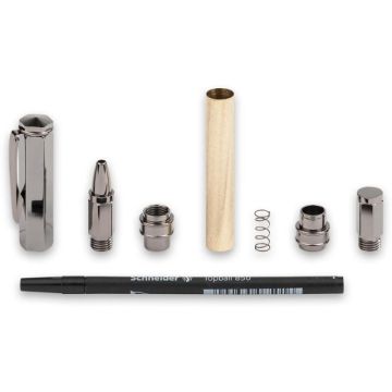 CraftProKits Magnetisk Vertex Kanonmetal Rollerball Kuglepensæt AX103009