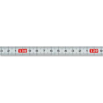 UJK Selvklæbende Målebånd i stål - L/H - 3 m AX105388