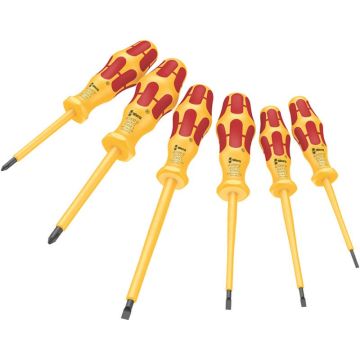 Wera 1060 i/1065 i/6 Skruetrækkersæt Kraftform VDE, 6 dele 05051576001