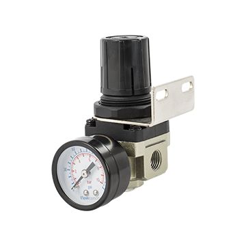 TJEP Regulator 1/4", 0-10 bar inkl. manometer TJ106277