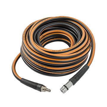 TJEP SuperSoft Slange 3/8", 20 mtr. m/ nippel & lynkobling TJ106284
