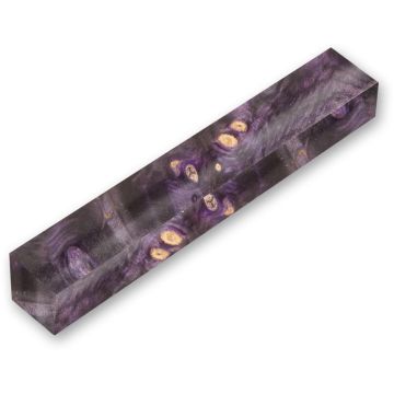 CraftProKits Pen Blank - Violet og Sort - 125 x 19 x 19 mm AX106300