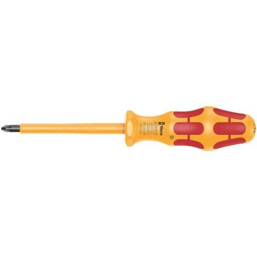 Wera 1065 i PZ 2 x 100 mm VDE-isoleret Kraftform Krydskærvs-skruetrækker 05051613001
