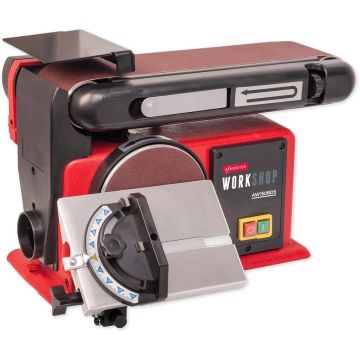 Axminster Workshop bånd og skivepudser AW150BDS 230V - 300mm AX107679