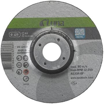 Luna slibeskive 230x6,0x22 mm Jern 20120 201200417
