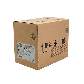 TJEP CN 21/45 Ringsøm blank, Krt. a 12.600 stk. TJ112346