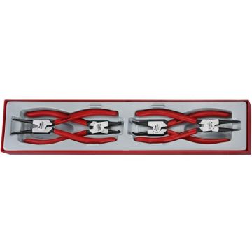 Teng Tools låseringstangsæt TTX474-9 225mm med 4 dele 112700109