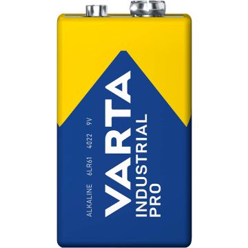 Varta batterier Alkaliske E 6LR61 9V Industrial 644701682