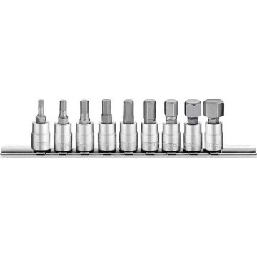 Teng Tools Sekskantet bitstopsæt med 1/4'' firkantet fæste M1409HN 293330106