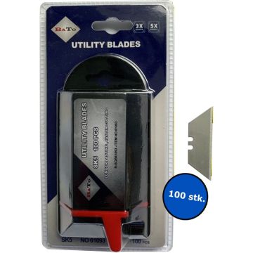 BATO Knivblad lige model 92 100 stk. pk. BA-61093