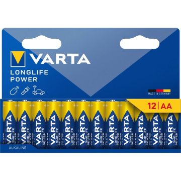 Varta AA Alkaline-batterier Longlife Power 12 stk. 644700916
